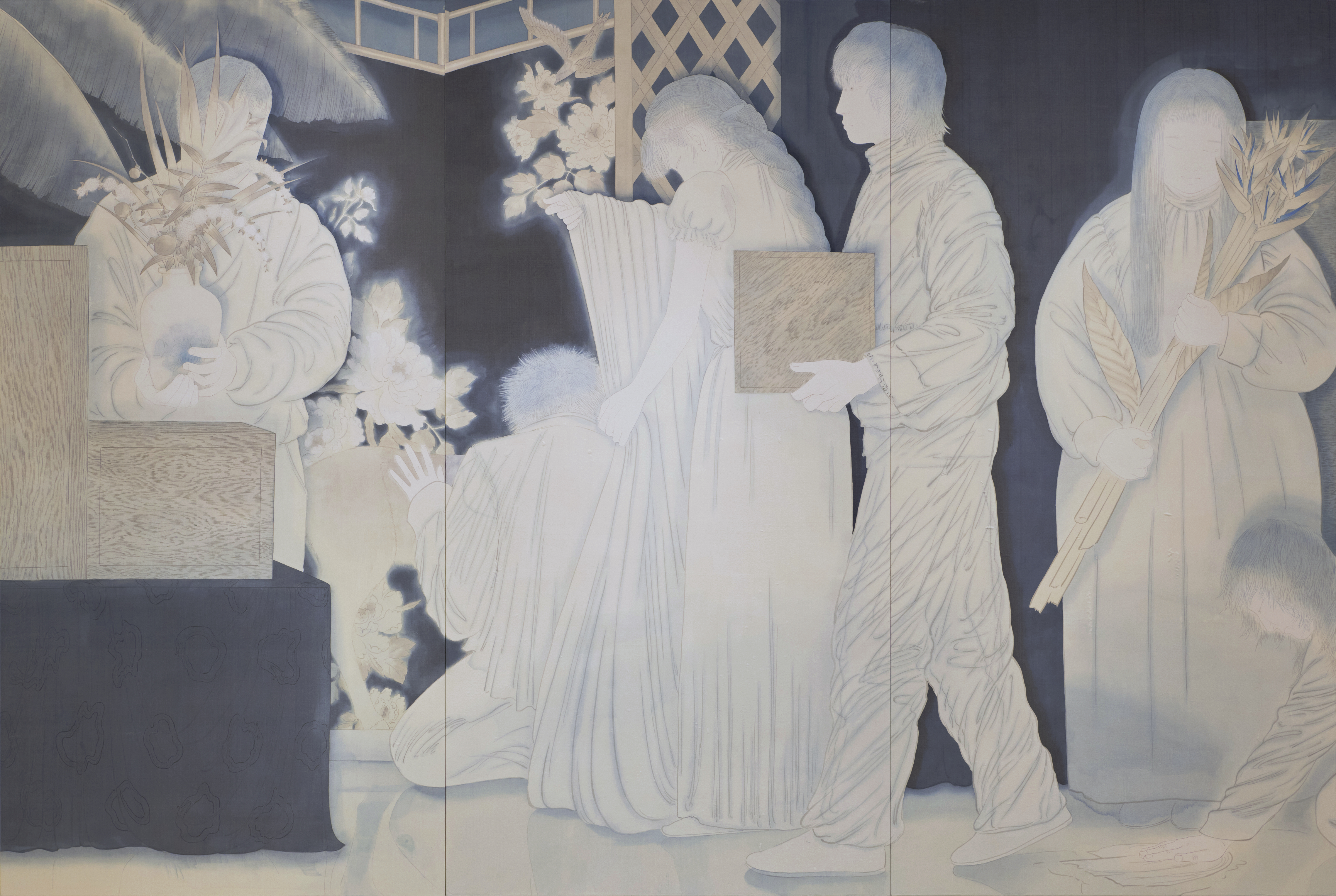 山﨑結以 個展 「孤影と群像」